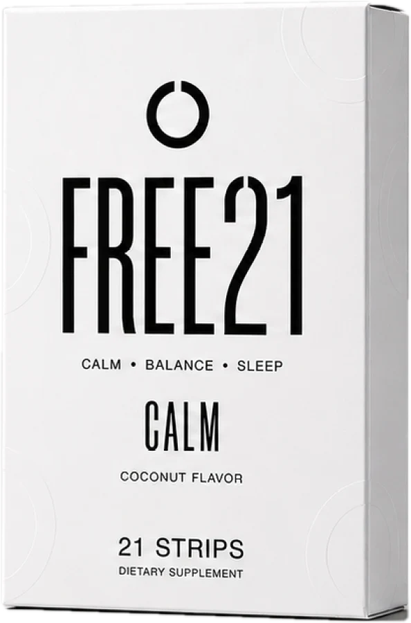 FREE21 CALM carton