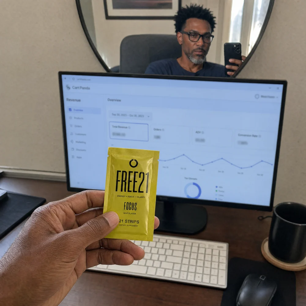 Illustrative FREE21 product image