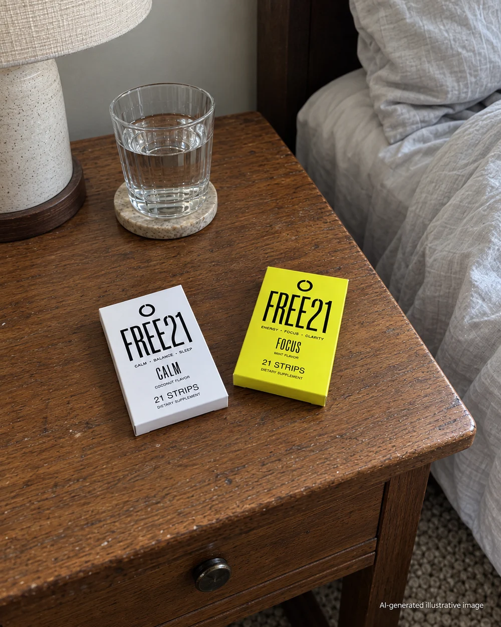 Illustrative FREE21 product image